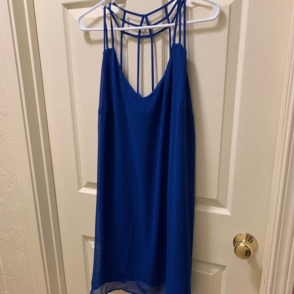 Blue Charming Charlie’s Dress